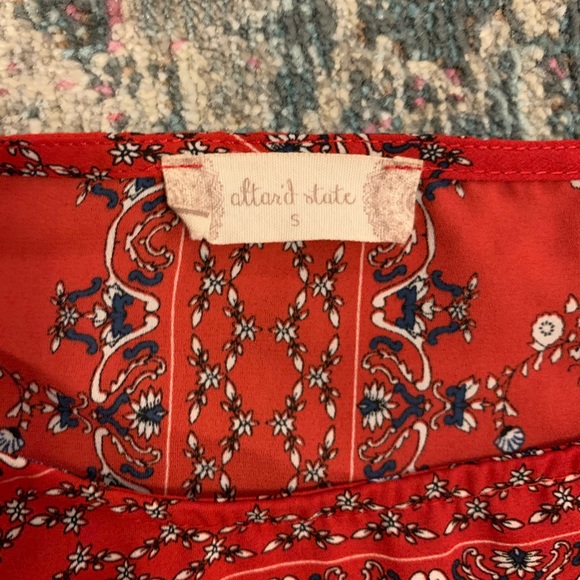 ALTAR’D STATE red two-piece set! - Picture 2 of 4